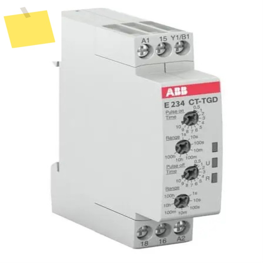 2025.4기존 ABB 시간 릴레이 CT-TGD.12, 24-48VDC24-240VAC, 1co 제품 이미지