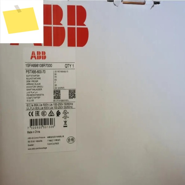 2025.4ABB 소프트 스타터 PSTX85-600-70 45KW 제품 이미지