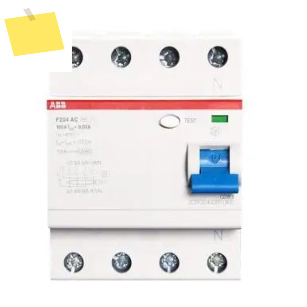 2025.4과전류 보호 기능이 없는 기존 ABB 전자기 누출 장치 F204 AC-1000.3 제품 이미지