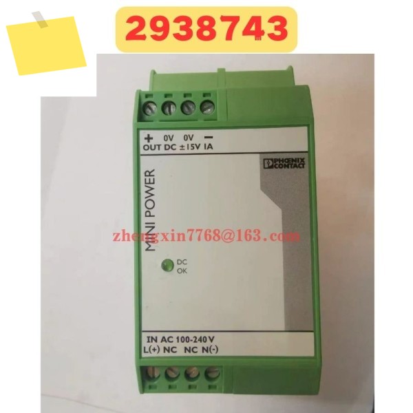 2938743 MINI-PS-100-240AC215DC1 스위칭 전원 공급 장치 테스트 완료 제품 이미지