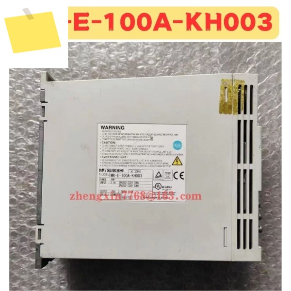 중고 서보 드라이브 MR-E-100A-KH003 MR E 100A KH003 정상 기능 테스트 완료 OK 제품 이미지