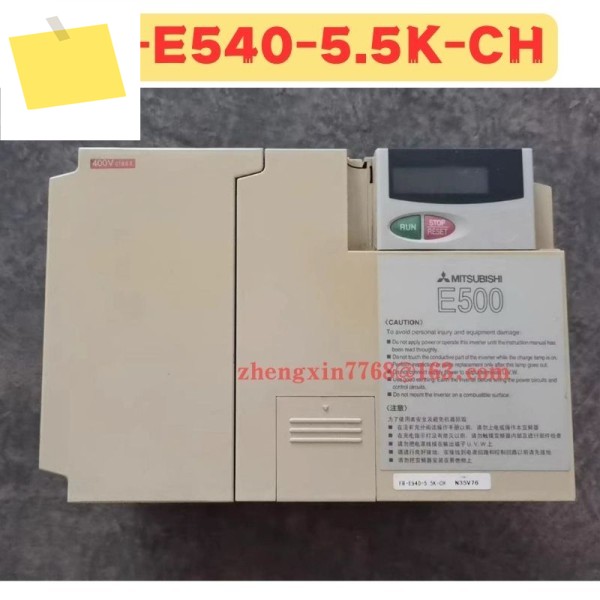 중고 주파수 변환기 FR-E540-5.5K-CH FR E540 5.5K CH 일반 기능 테스트 OK 제품 이미지