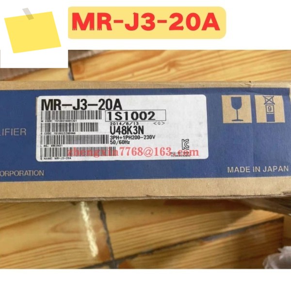 새롭고 독창적인 MR-J3-20A MR J3 20A 서보 드라이브 제품 이미지
