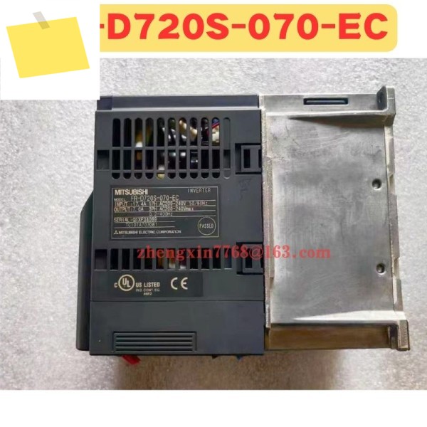 사용된 주파수 변환기 FR-D720S-070-EC FR D720S 070 EC 정상 기능 테스트 완료 제품 이미지
