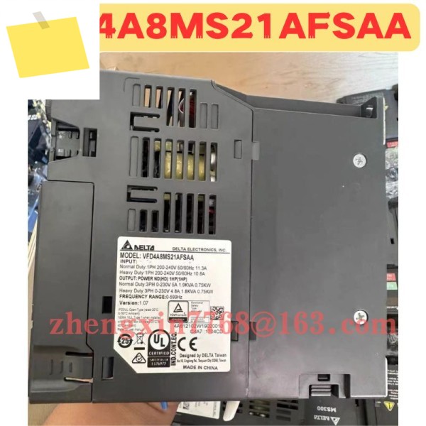 중고 주파수 변환기 VFD4A8MS21AFSAA 정상 기능 테스트 완료 OK 제품 이미지