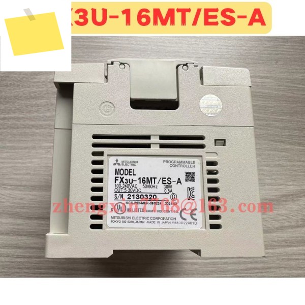 중고 PLC 모듈 FX3U-16MTES-A FX3U 16MT ES A 정상 기능 테스트 완료 OK 제품 이미지
