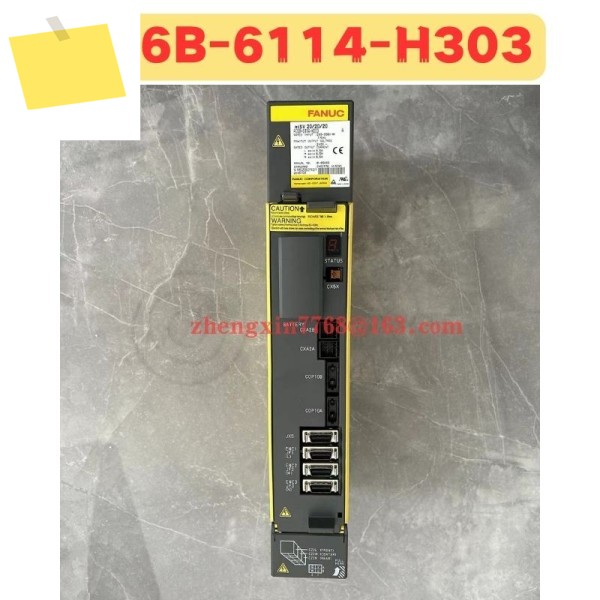 중고 서보 드라이브 A06B-6114-H303 A06B 6114 H303 정상 기능 테스트 완료 OK 제품 이미지