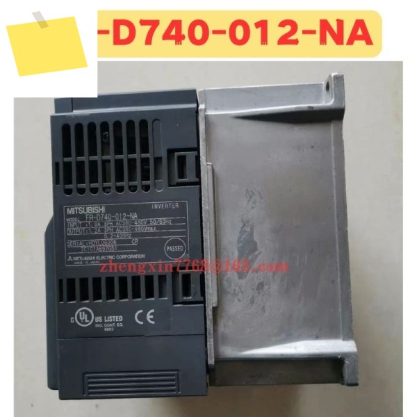중고 주파수 변환기 FR-D740-012-NA FR D740 012 NA 정상 기능 테스트 완료 OK 제품 이미지