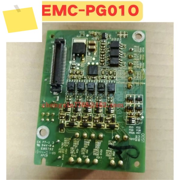 중고 주파수 변환기 PG 카드 EMC-PG01O EMC 정상 기능 테스트 완료 제품 이미지