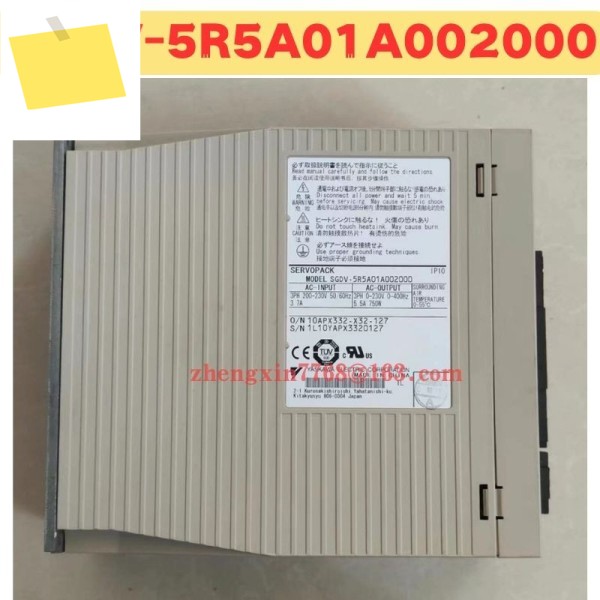 중고 서보 드라이브 SGDV-5R5A01A 002000 SGDV 정상적인 기능 테스트 완료 제품 이미지