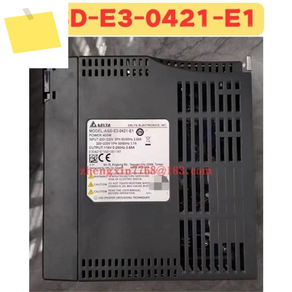 중고 서보 드라이브 ASD-E3-0421-E1 ASD E3 0421 E1 정상 기능 테스트 완료 OK 제품 이미지