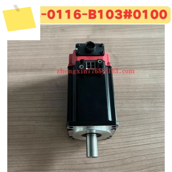 중고 서보 모터 A06B-0116-B103 # 0100 A06B 0116 B103 정상 기능 테스트 완료 OK 제품 이미지