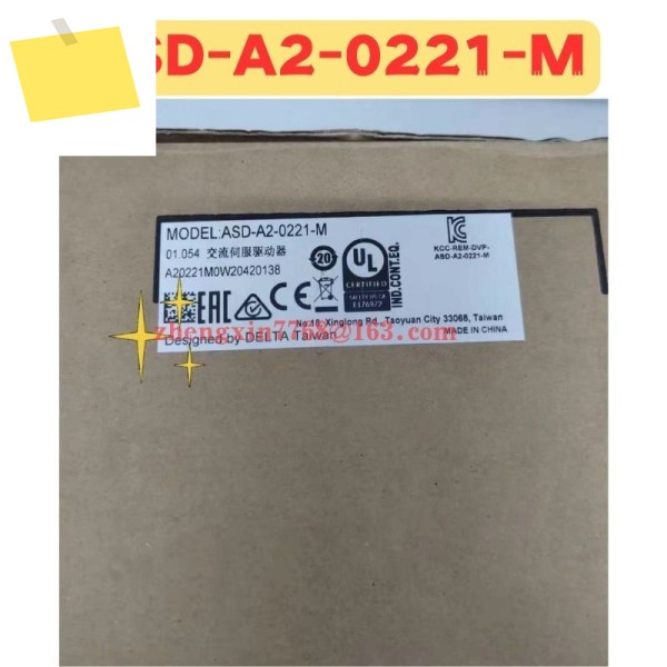 신품 ASD-A2-0221-M ASD A2 0221 M 서보 드라이브 제품 이미지
