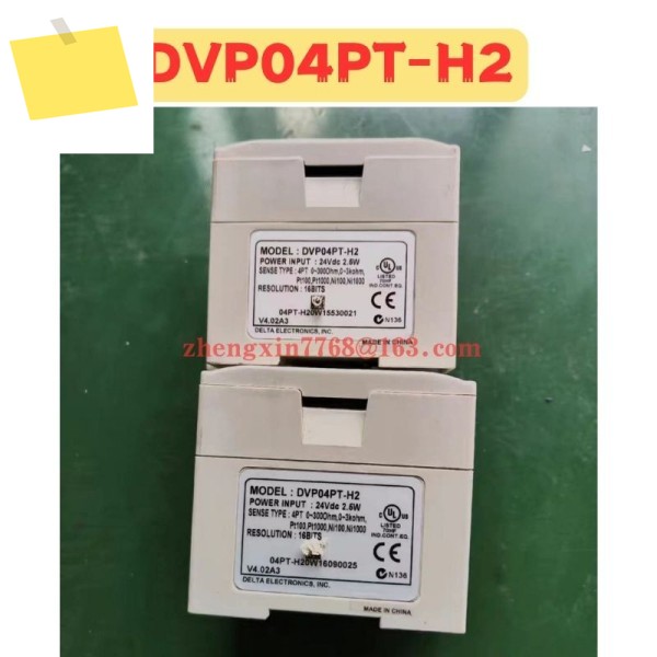 사용된 온도 모듈 DVP04PT-H2 H2 정상 기능 테스트 완료 제품 이미지