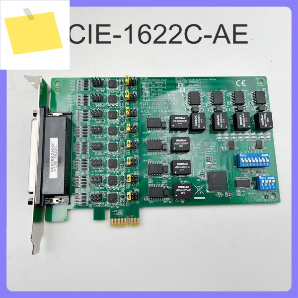 Advantech PCIE-1622C-AE용 8포트 RS-232422485 통신 카드 절연 보호 기능 제품 이미지