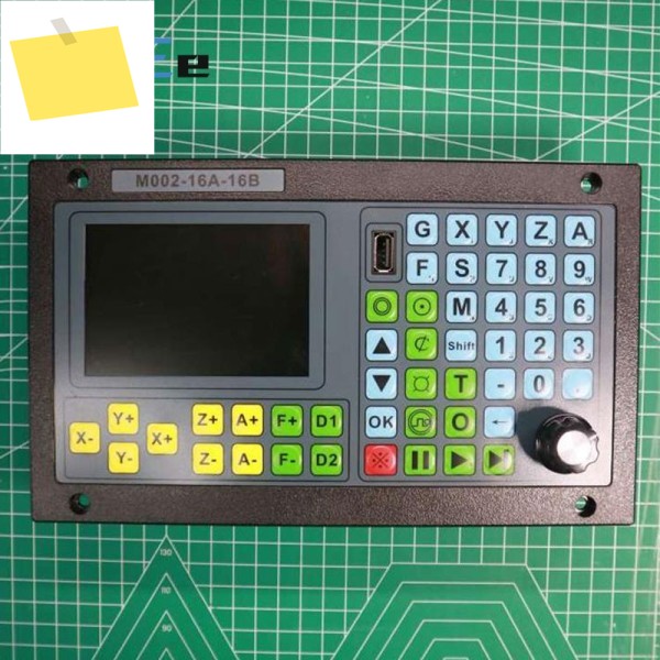 M002-16A-16B 조각 기계 단계 서보 4축 CNC 오프라인 컨트롤러 고성능 32비트 ARM CPU 없음어댑터 보드 포함 제품 이미지