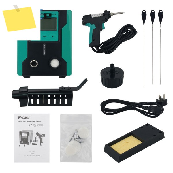 Pro'sKit SS-331H 표준 버전 220V 140W LCD 디솔더링 스테이션 석션 건 제품 이미지
