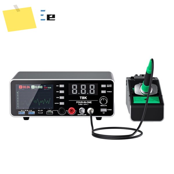 TBK-219 20V 5A 4-in-1 워크스테이션 전원 납땜 공급 장치 및 전류 곡선 모니터링 포함 제품 이미지
