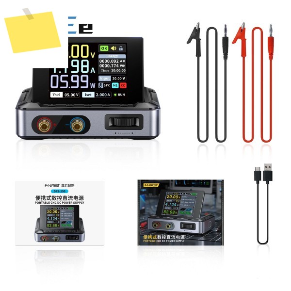 DPS-150 표준고급 버전 CNC DC 조정 가능한 전원 공급 장치 2.8인치 LCD가 장착된 휴대용 고전력 30V5A 제품 이미지