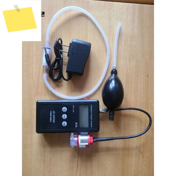 JC-D2200 휴대용 산소 분석기 O2 센서 포함는 0.000-99.99%의 범위를 지원합니다. 제품 이미지