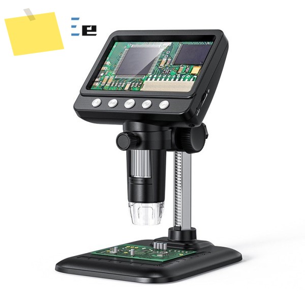 DM7C-B1 50-1000X 디지털 줌 현미경 4.3인치 화면을 갖춘 100만 픽셀 산업용 전자 제품 이미지