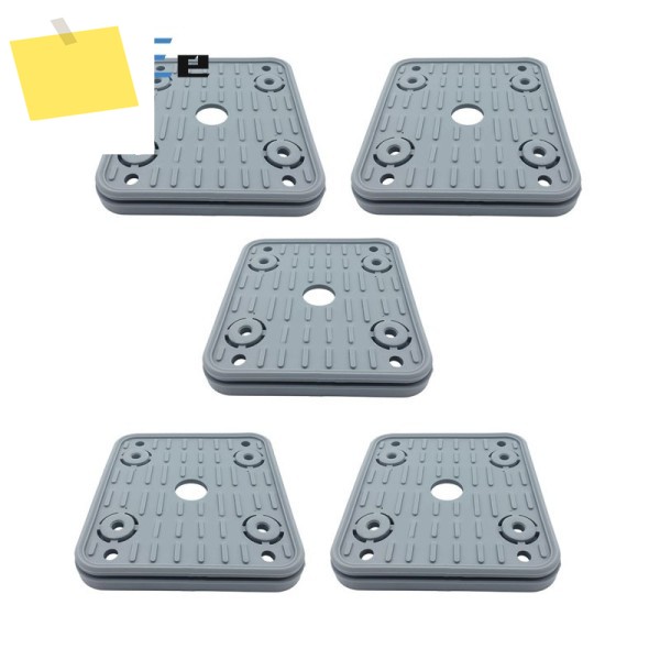 5pcs 상단 흡입 플레이트 고무 패드 140mmx130mmx17mm 진공 블록 용 예비 부품 제품 이미지
