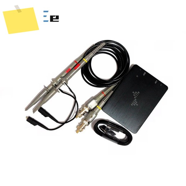 Miyee DSCope U2P20 오실로스코프 2채널 50MHz 대역폭 및 200MSas 샘플 속도를 지원합니다. 제품 이미지
