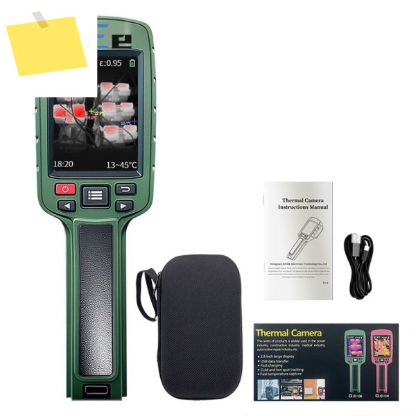JD-108 산업용 휴대용 적외선 열화상 카메라 8-14um 60x60160x120 HD 2.8인치 화면 16GB SD 제품 이미지