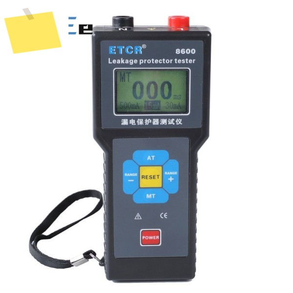 ETCR8600 휴대용 누설 보호 장치 테스터 지원 ATMT 모드 스위치 고정밀 전류 측정기 제품 이미지