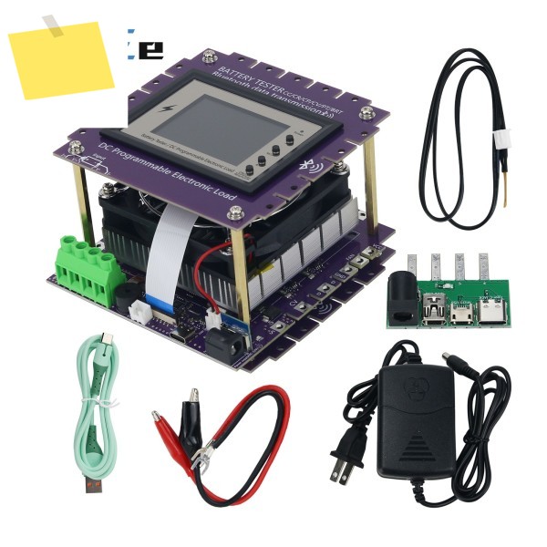 블루투스 배터리 테스터 150W CCCRCPCV 지능형 DC 프로그래밍 가능 전자 부하 다기능 용량 제품 이미지