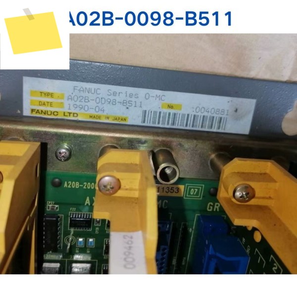 0-MC 시스템 A02B-0098-B511에 대한 중고 테스트는 양호합니다. 제품 이미지