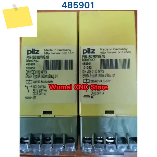 PILZ 릴레이 P1H-1SK 485901 1개에 대한 중고 테스트 OK 제품 이미지