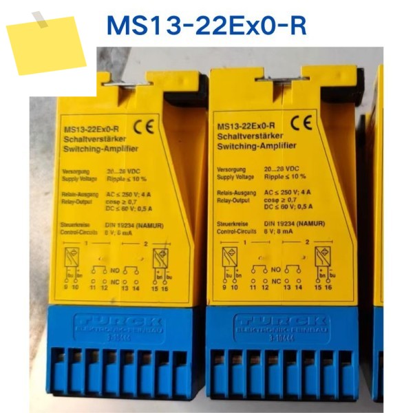 TURCK 릴레이 MS13-22Ex0-R 중고 테스트 OK 1개 제품 이미지