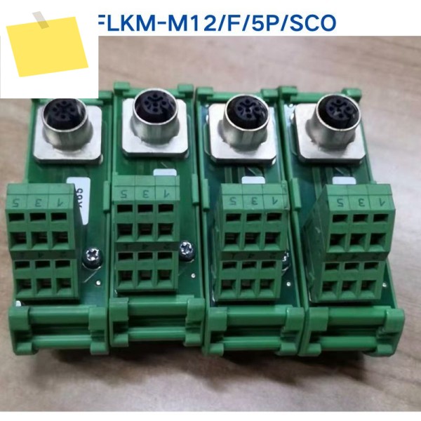 PHOENIX 모듈형 FLKM-M12F5PSCO 2903610 1개에 대한 중고 테스트 OK 제품 이미지