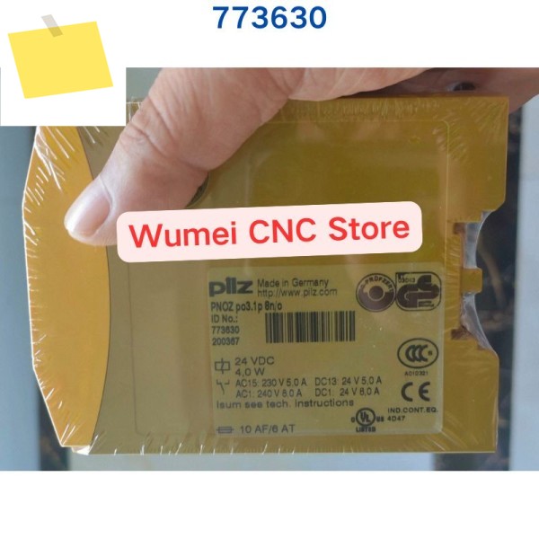 PILZ 릴레이 PNOZ po3.1p 773630용 새 제품 제품 이미지