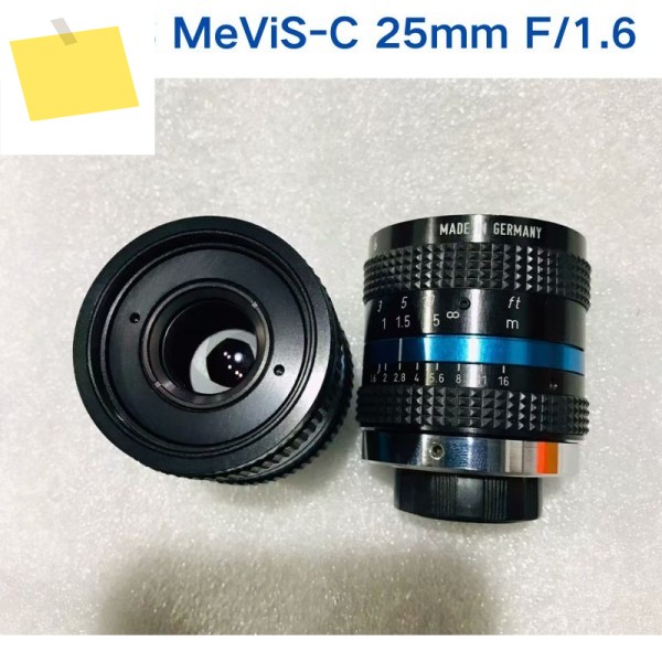 중고 테스트 완료 산업용 렌즈 LIONS MeViS-C 25mm F1.6 1개 제품 이미지