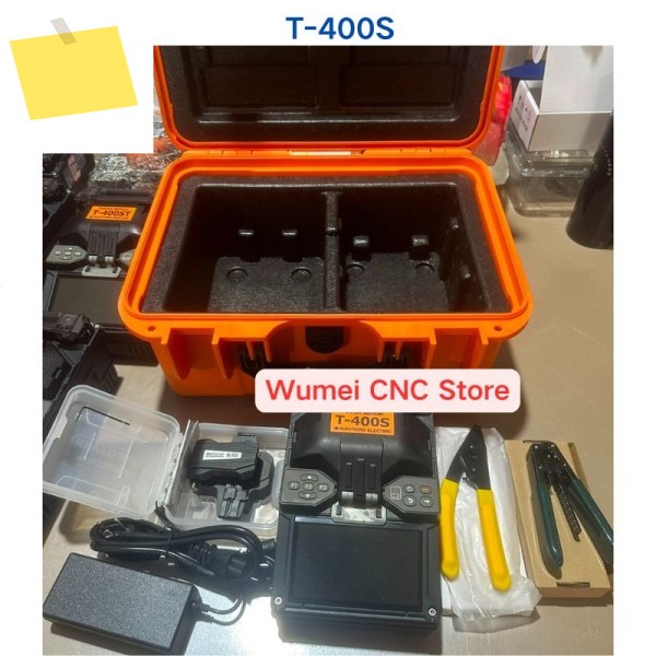 SUMITOMO ELECTRIC T-400S 3축 액티브 클래딩 알리젠터 융합 접속기 기계용 중고 테스트 OK 원본 제품 이미지
