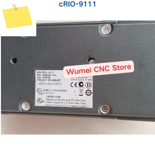 NI cRIO-9111 섀시 CompactRIO 4슬롯 재구성 가능 에 대한 중고 테스트 OK 제품 이미지
