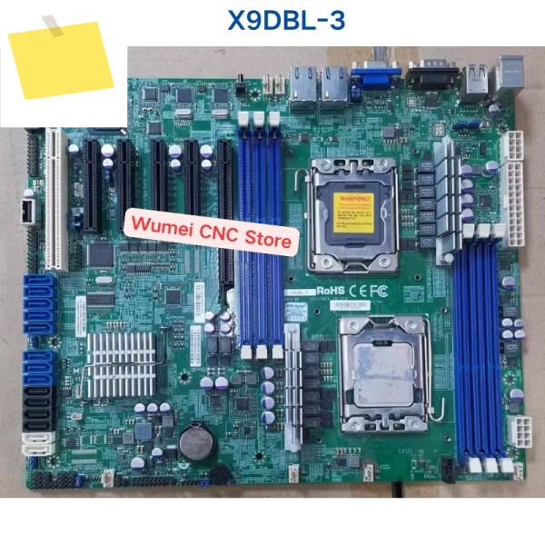 슈퍼마이크로 서버 마더보드용 중고 테스트 OK, LGA1356 8SAS X9DBL-3 배플 없음 제품 이미지