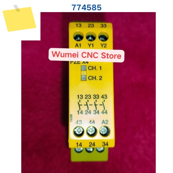 PILZ 릴레이 X4 24VDC 4no용 774585 제품 이미지