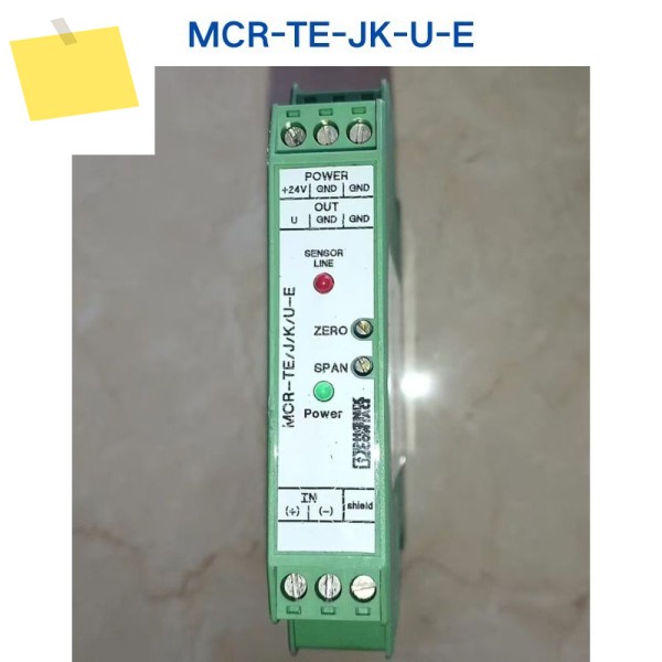 PHOENIX 모듈형 MCR-TE-JK-U-E 2810515에 대한 중고 테스트는 양호합니다 제품 이미지