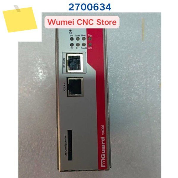PHOENIX 모듈식 FL MGUARD RS4000 TXTX 2700634 스위치에 대한 중고 테스트 OK 제품 이미지