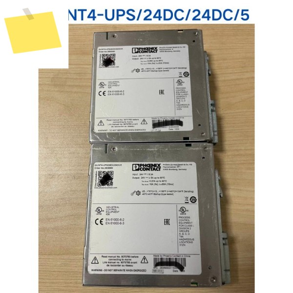 중고 테스트 OK for Phoenix 전원 공급 장치 QUINT4-UPS24DC24DC5 2906990 1개 제품 이미지