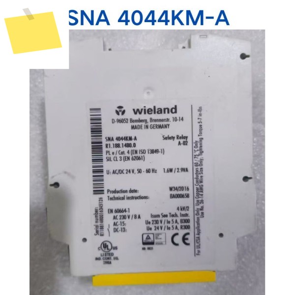 중고 테스트 완료 와일랜드 릴레이 SNA 4044KM-A 1개 제품 이미지