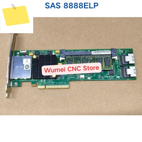 중고 테스트 OK LSI MR SAS 8888ELP용 원본512M 캐시 SASSATAII 어레이 카드 포함 제품 이미지
