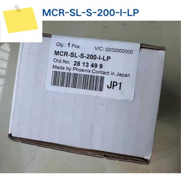 PHOENIX 아이솔레이터 MCR-SL-S-200-I-LP 2813499용 새 제품 제품 이미지