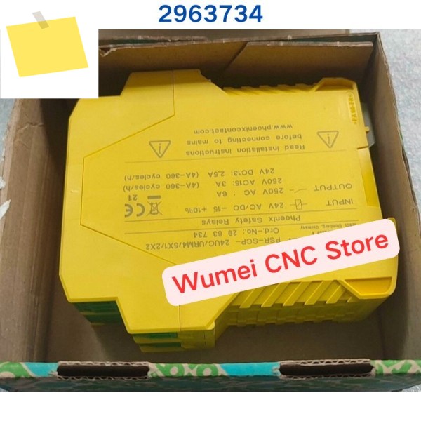 신품 안전 릴레이 PSR-SCP-24UCURM45X12X2 2963734 포장이 열려있습니다 제품 이미지