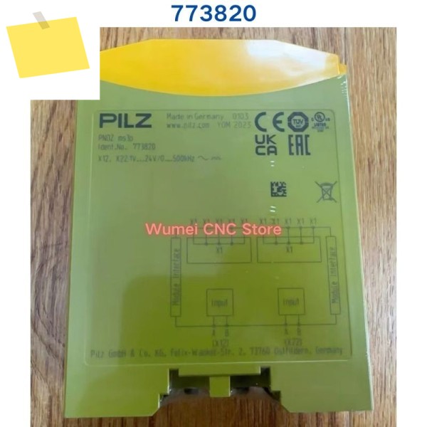 PILZ 릴레이 PNOZ ms3p 773820용 새 제품 제품 이미지