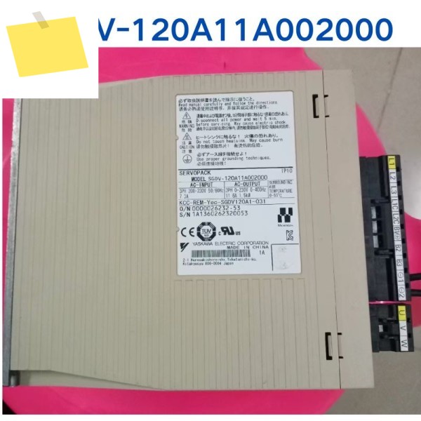 야스카와 드라이버 SGDV-120A11A002000 중고 테스트 완료 제품 이미지