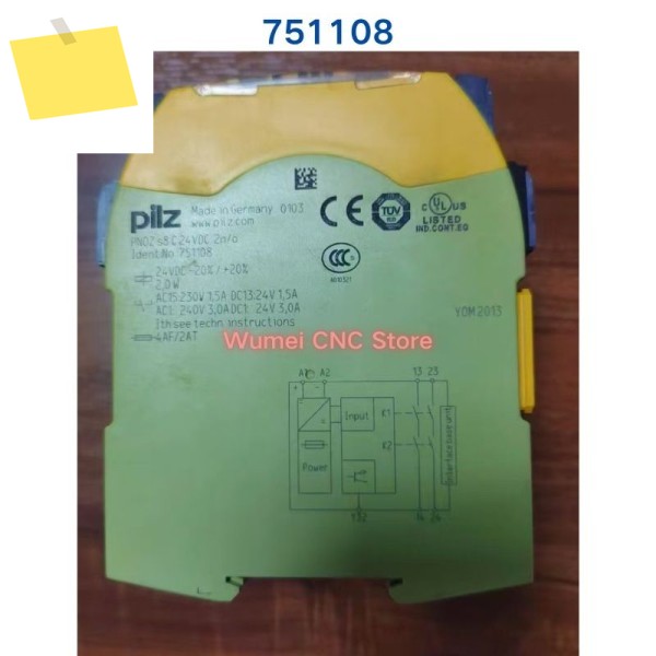 PILZ 릴레이 PNOZ s8 C 751108 중고 테스트 완료 1개 제품 이미지